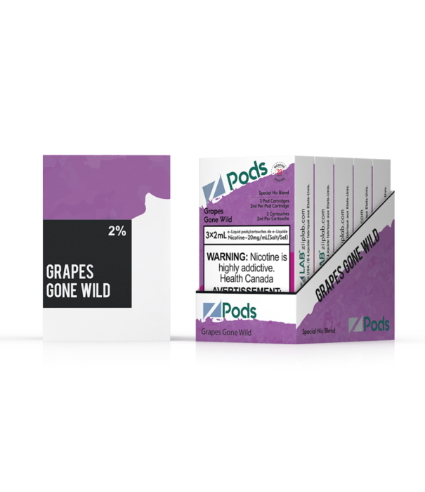 Ziip Labs Grapes Gone Wild Z Pods Pack