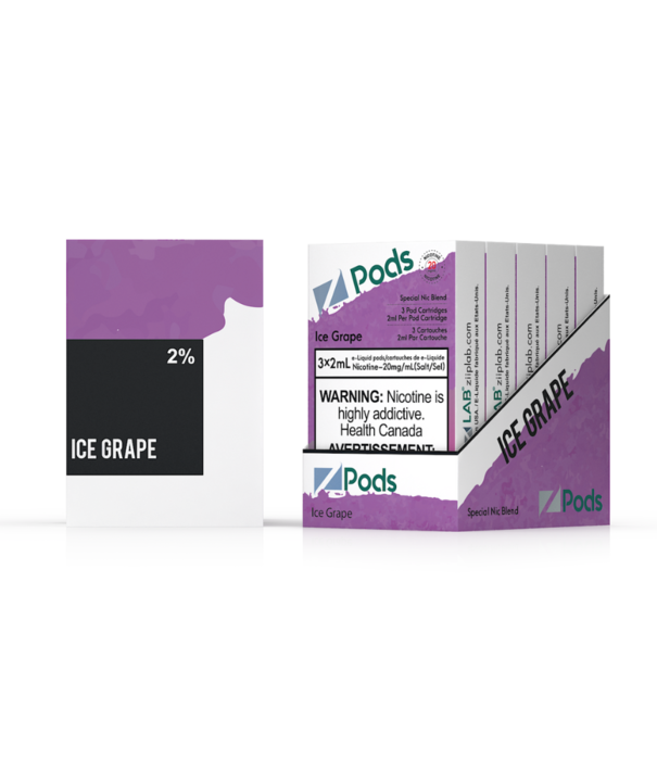 Ziip Labs Grape Ice Z Pods Pack