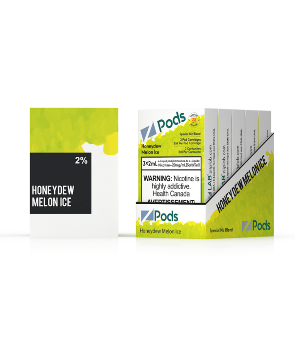 Ziip Labs Honeydew Melon Ice Z Pods Pack