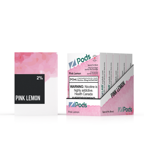 Ziip Labs Pink Lemon Z Pods Pack
