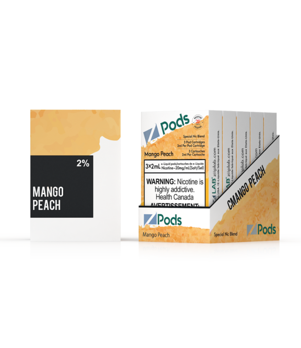 Ziip Labs Mango Peach Z Pods Pack