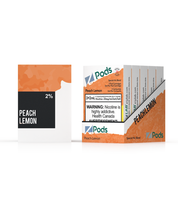 Ziip Labs Peach Lemonade Z Pods Pack