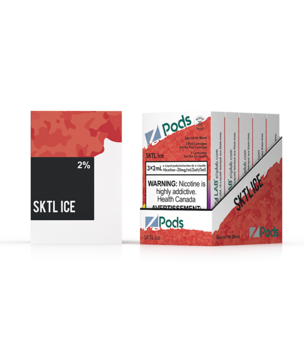 Ziip Labs Burst Ice (Skittles Ice) Z Pods Pack