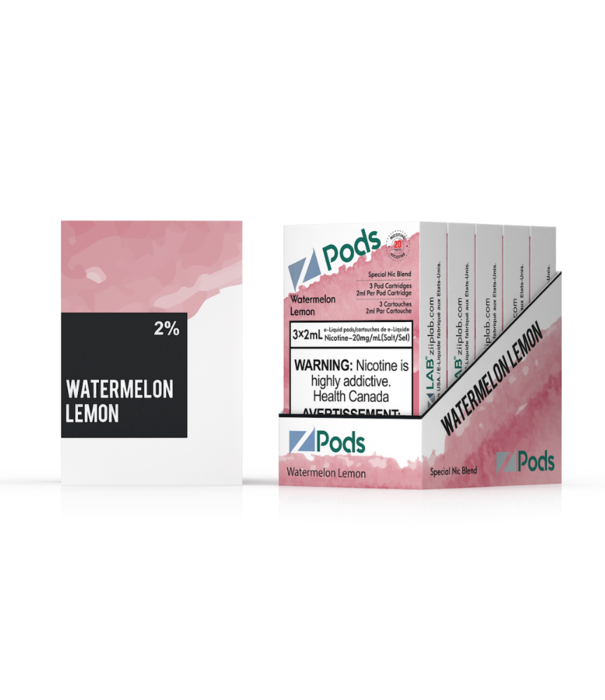 Ziip Labs Watermelon Lemon Z Pods Pack