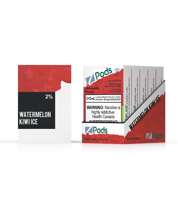 Ziip Labs Watermelon Kiwi Ice Z Pods Pack