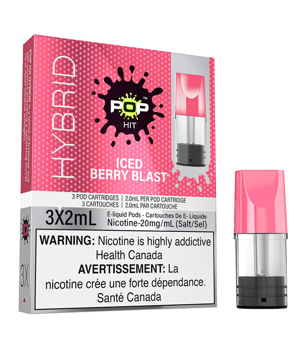 Pop Vapor Iced Berry Blast Pop Pod Pack