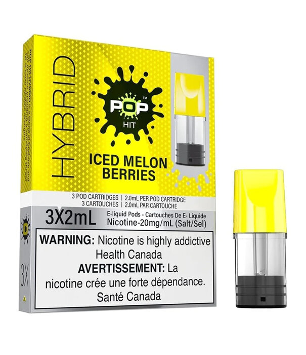 Pop Vapor Iced Melon Berries Pop Pod Pack