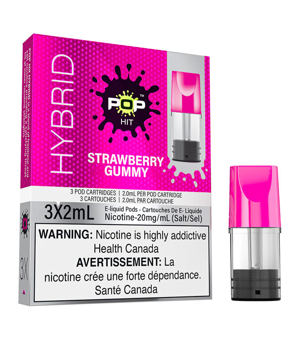 Pop Vapor Berry Squish (Wiggly Strawberries ) Pop Pod Pack