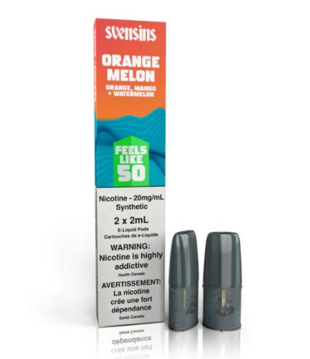 Svensins Orange Melon Svensins Pod Pack