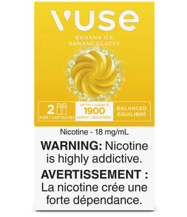 Vuse Banana Ice Vuse 18mg ePod