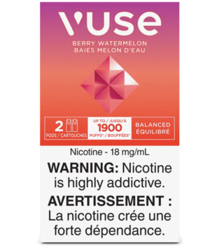 Berry Watermelon Vuse 18mg ePod