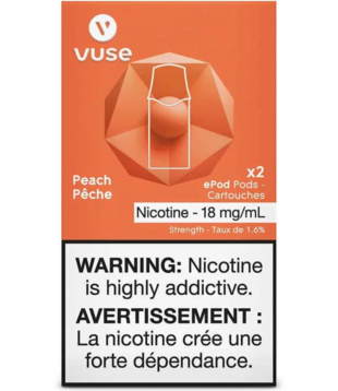 Peach Vuse 18mg ePod