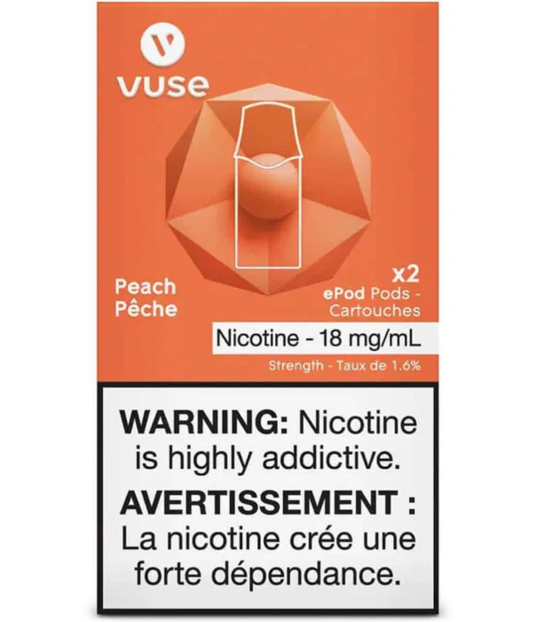 Vuse Peach Vuse 18mg ePod