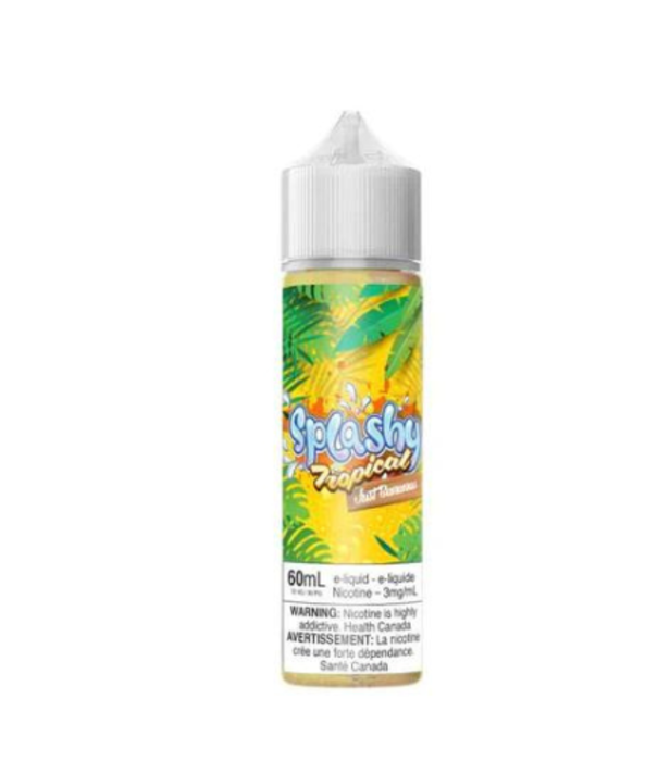Tropical Just Bananas 3mg Splashy Freebase 60mL E-Liquid