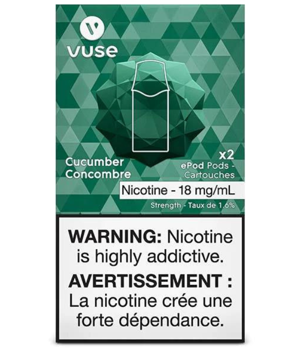 Vuse Cucumber Vuse 18mg ePod