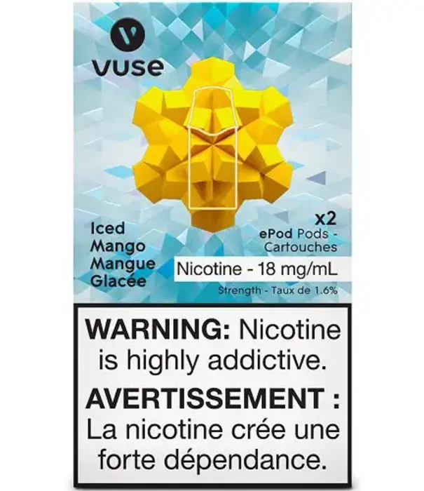 Vuse Iced Mango Vuse 18mg ePod
