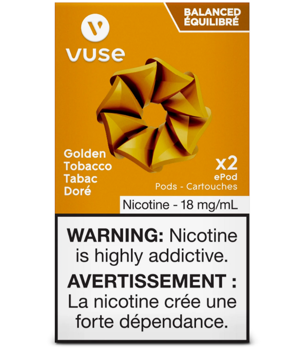 Vuse Golden Tobacco Vuse 18mg ePod