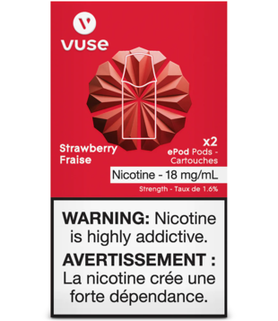 Strawberry Vuse 18mg ePod