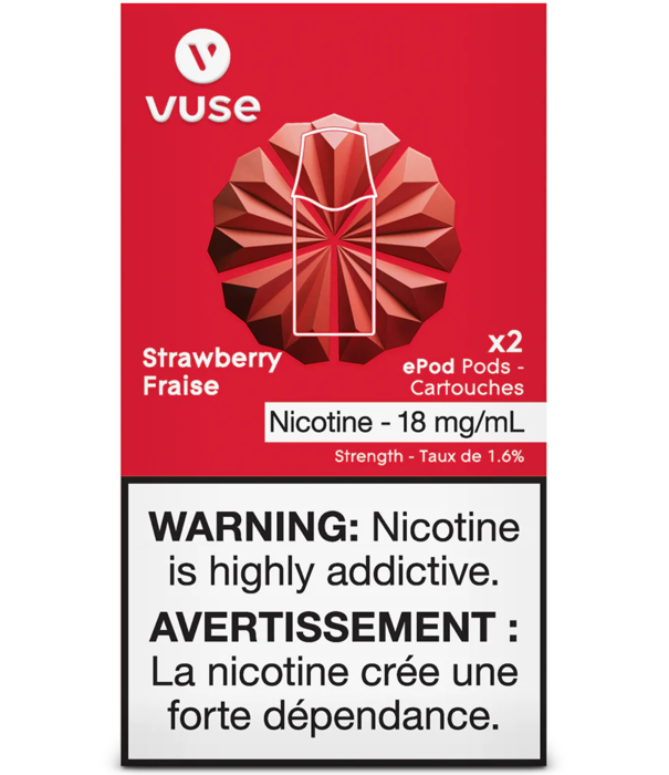 Vuse Strawberry Vuse 18mg ePod