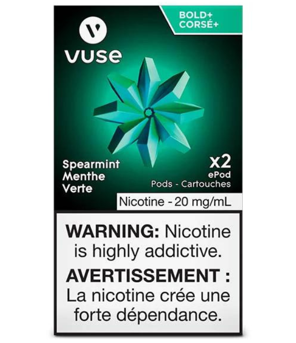 Vuse Spearmint Vuse Bold ePod