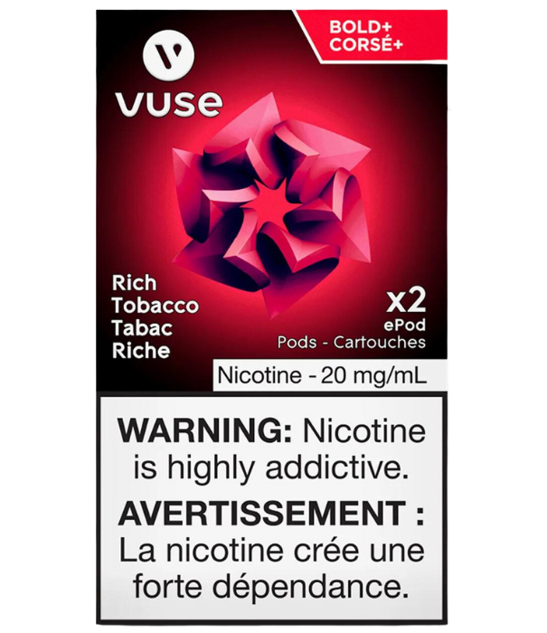 Vuse Rich Tobacco Vuse Bold ePod