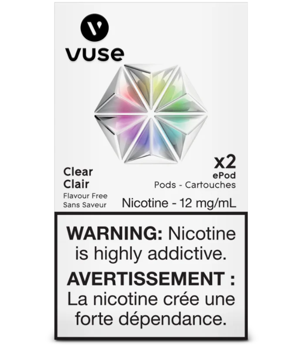 Vuse Clear Vuse 12mg ePod