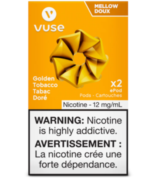 Golden Tobacco Vuse 12mg ePod