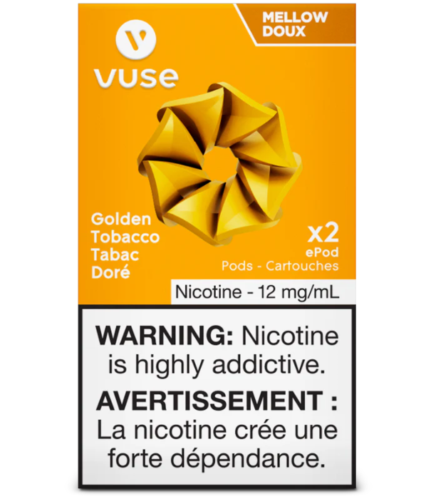 Vuse Golden Tobacco Vuse 12mg ePod