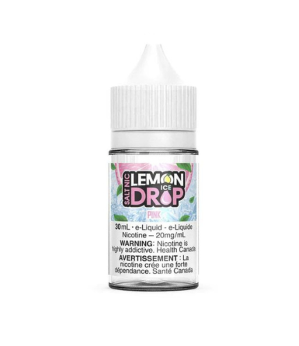 Pink 12mg Lemon Drop Ice Nic Salts 30mL E-Liquid