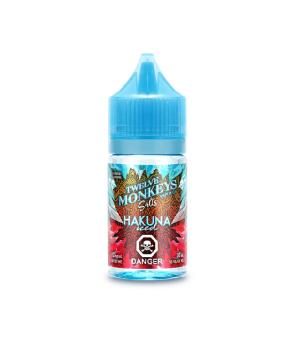 Hakuna 20mg Twelve Monkeys Nic Salts 30mL E-Liquid