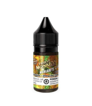 Mangabeys 10mg Twelve Monkeys Nic Salts 30mL E-Liquid