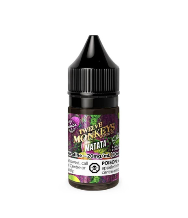 Matata 20mg Twelve Monkeys Nic Salts 30mL E-Liquid
