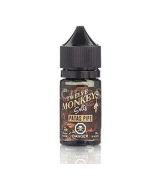 Patas Pipe 20mg Twelve Monkeys Nic Salts 30mL E-Liquid
