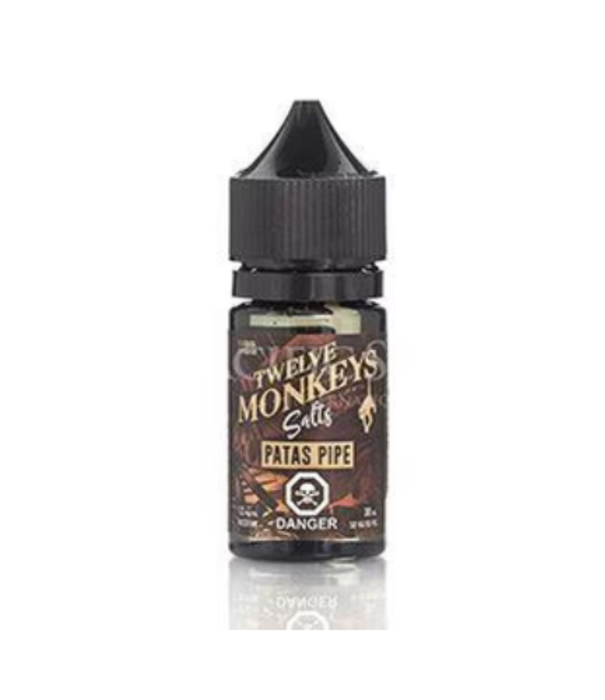 Patas Pipe 20mg Twelve Monkeys Nic Salts 30mL E-Liquid