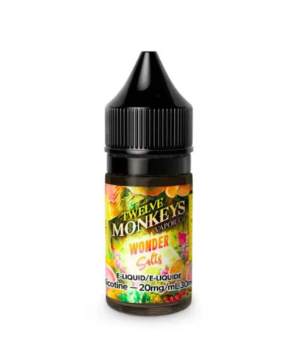 Wonder 20mg Twelve Monkeys Nic Salts 30mL E-Liquid