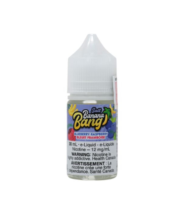 Blue Raspberry 12mg Banana Bang Nic Salts 30mL E-Liquid