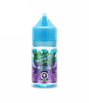 Matata 10mg Twelve Monkeys Iced Nic Salts 30mL E-Liquid