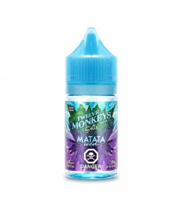 Matata 10mg Twelve Monkeys Iced Nic Salts 30mL E-Liquid