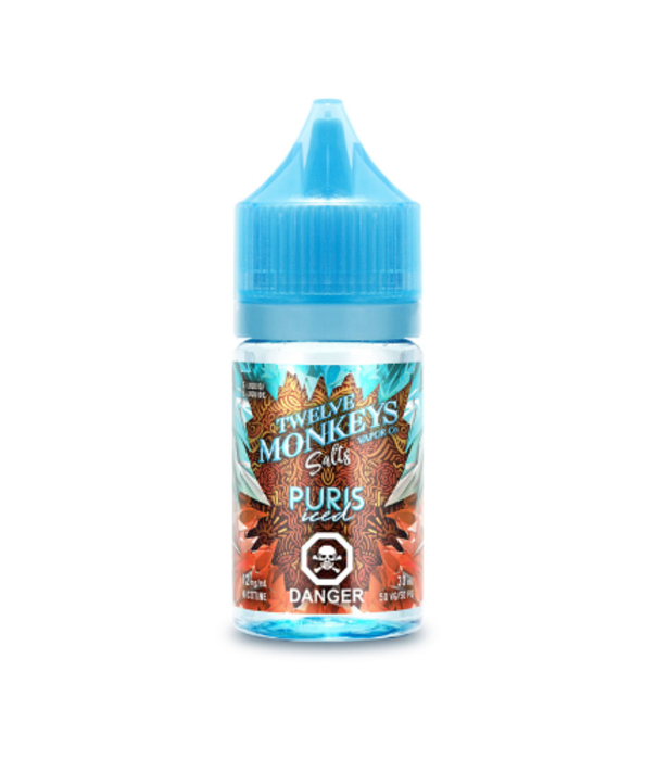Puris 10mg Twelve Monkeys Iced Nic Salts 30mL E-Liquid