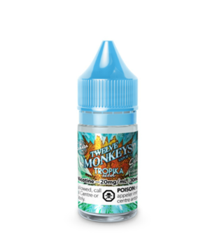 Tropika 10mg Twelve Monkeys Iced Nic Salts 30mL E-Liquid