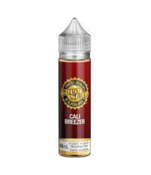 Cali Breezer 3mg Gold Seal 60ml Freebase E-Liquid