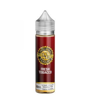 Fresh Tobacco 12mg Gold Seal 60ml Freebase E-Liquid