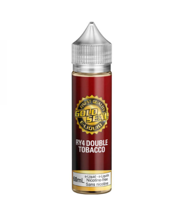 RY4 Tobacco 12mg Gold Seal 60ml Freebase E-Liquid