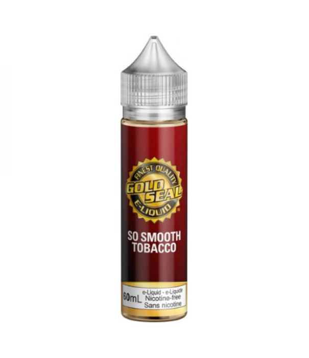 So Smooth Tobacco 18mg Gold Seal 60ml Freebase E-Liquid