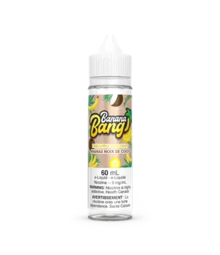 Pineapple Coconut 12mg Banana Bang Freebase 60ml E-Liquid