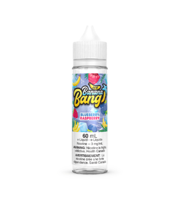 Blue Raspberry 3mg Banana Bang Freebase 60ml E-Liquid