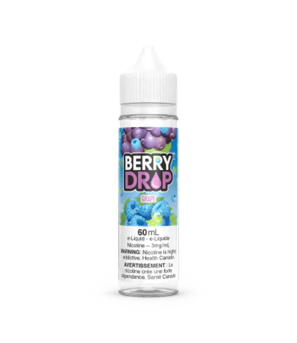 Grape 3mg Berry Drop Freebase 60mL E-Liquid