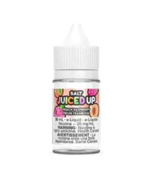Peach Raspberry 20mg Nic Salts Juiced Up 30ml E-Liquid
