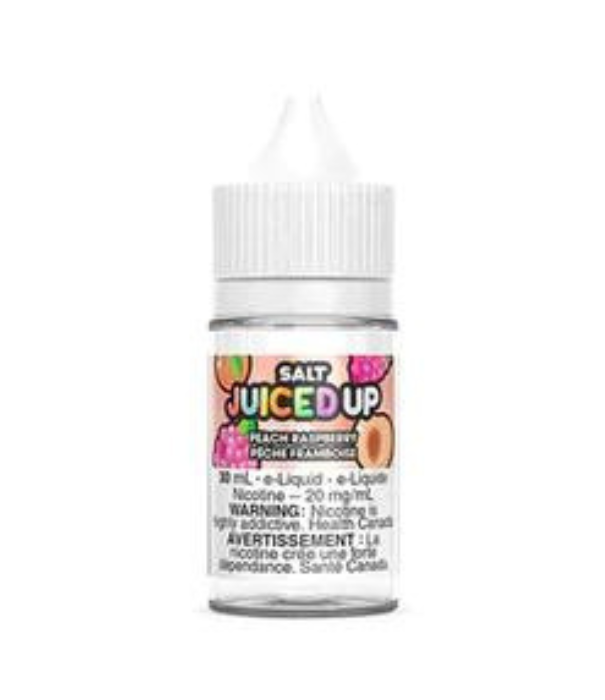 Peach Raspberry 20mg Nic Salts Juiced Up 30ml E-Liquid