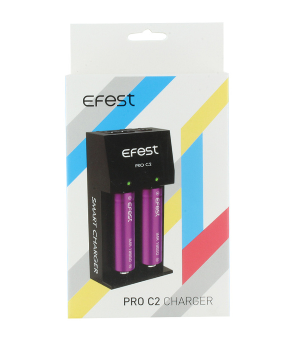 Efest Efest Pro C2 2-Bay Smart Li-ion Battery Charger